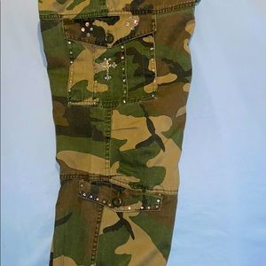 Bling Camo Army Fatigue Pants